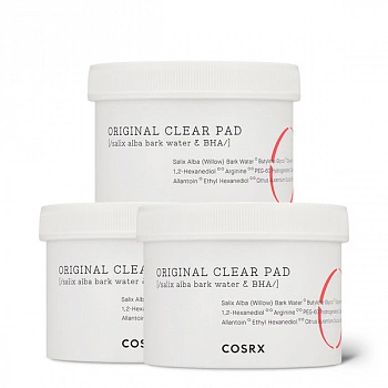 Очищающие пэды с BHA-кислотой 3шт One Step Original Clear Pad 3ea