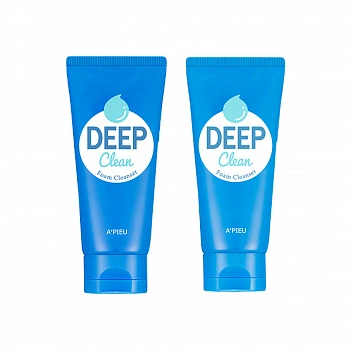 Очищающая пенка для умывания (2 шт) Deep Clean Foam Cleanser (2EA SET)