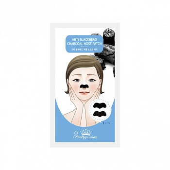 Патч от черных точек Anti Blackhead Charcoal Nose Patch