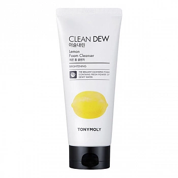 Пенка для умывания с экстрактом лимона Clean Dew Lemon Foam Cleanser