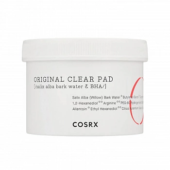 Очищающие пэды с BHA-кислотой One Step Original Clear Pad