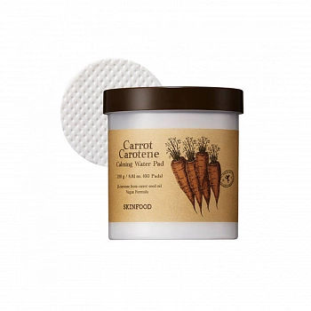 Успокаивающие пады с экстрактом моркови Carrot Carotene Calming Water Pad
