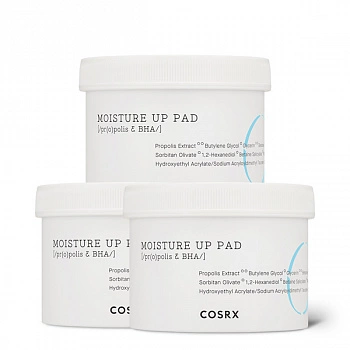 Увлажняющие пэды для сухой и чувствительной кожи 3шт One Step Moisture Up Pad 3ea