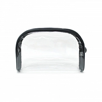 Прозрачная косметичка полумесяц Half Moon Transparent Pouch