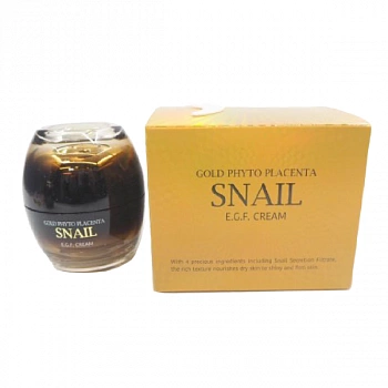 Антивозрастной крем Gold Phyto Placenta Snail EGF Cream